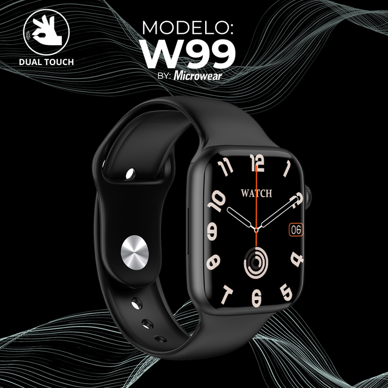 Smartwatch W99 - Série 9 45mm Com Função 2 Gestos E Armazenamento Interno